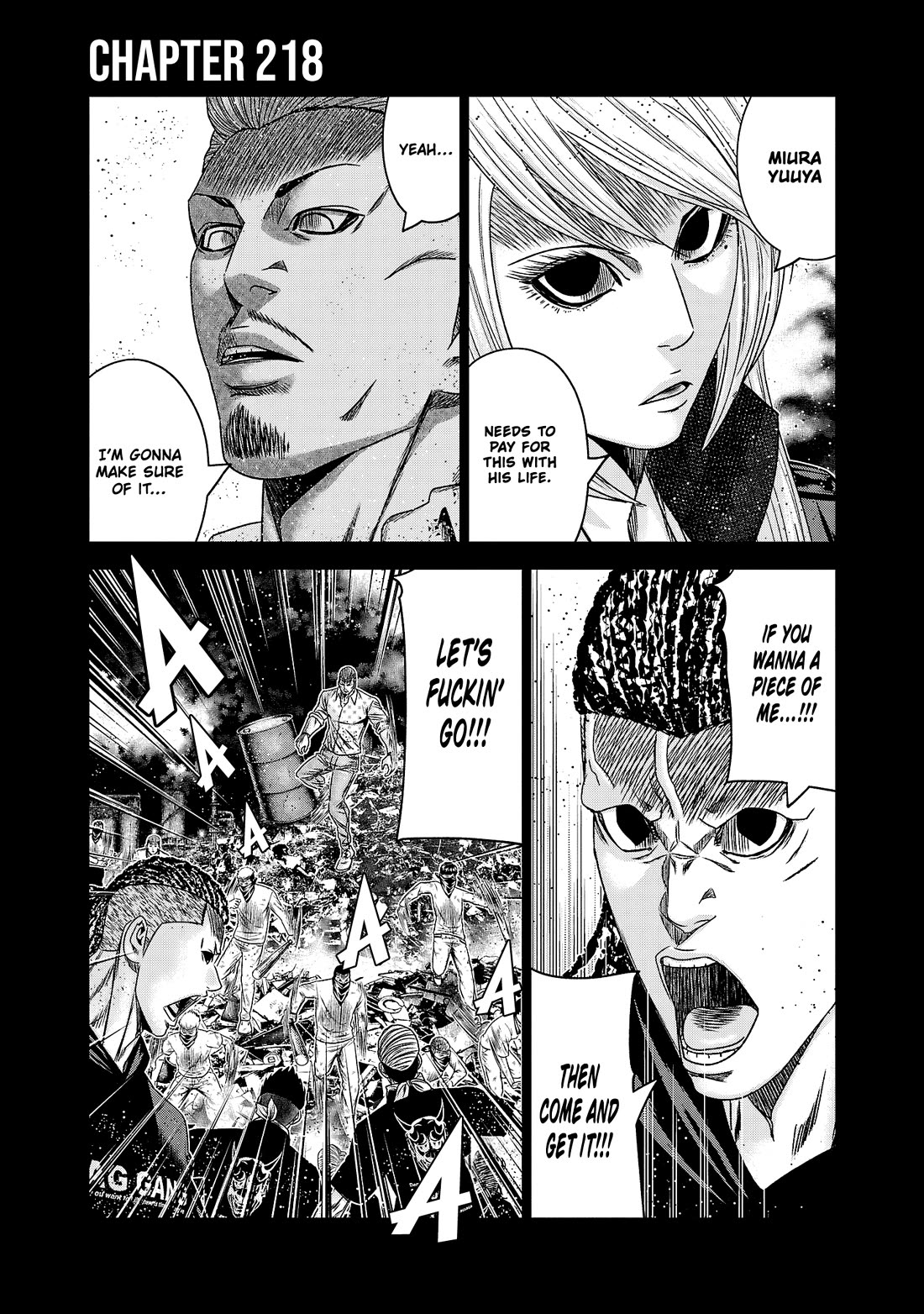 Out (Makoto Mizuta) chapter 218 page 2