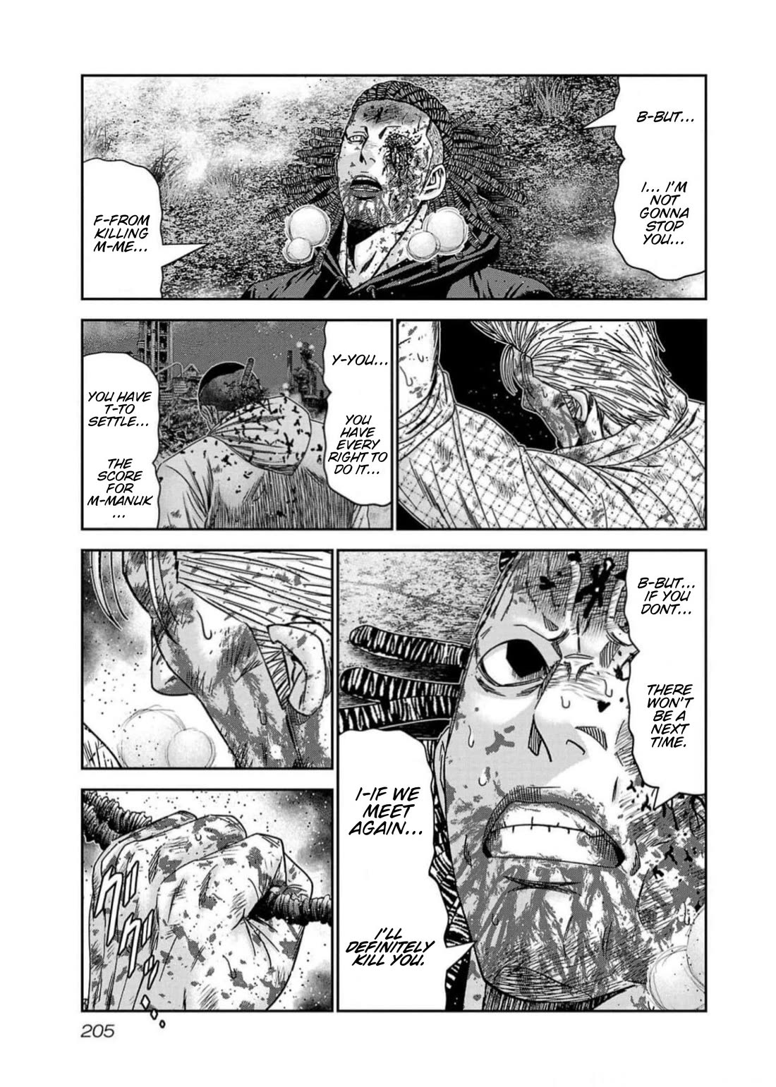 Out (Makoto Mizuta) chapter 226 page 14