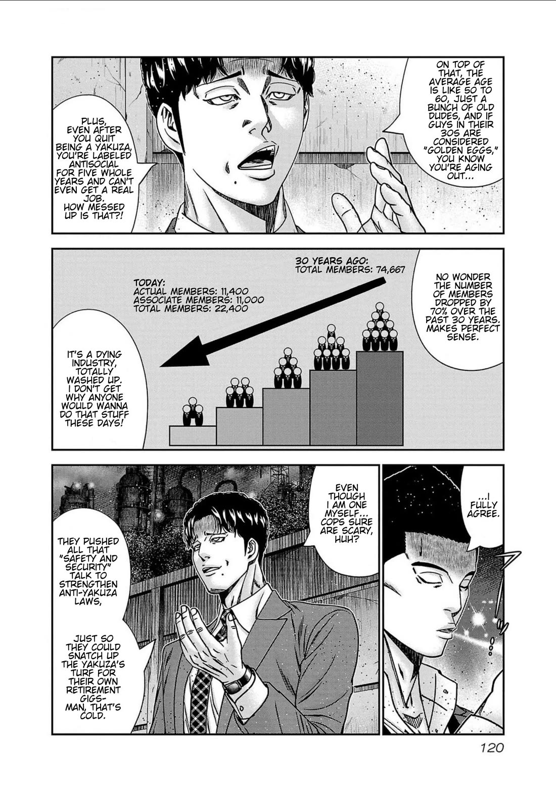 Out (Makoto Mizuta) chapter 240 page 8