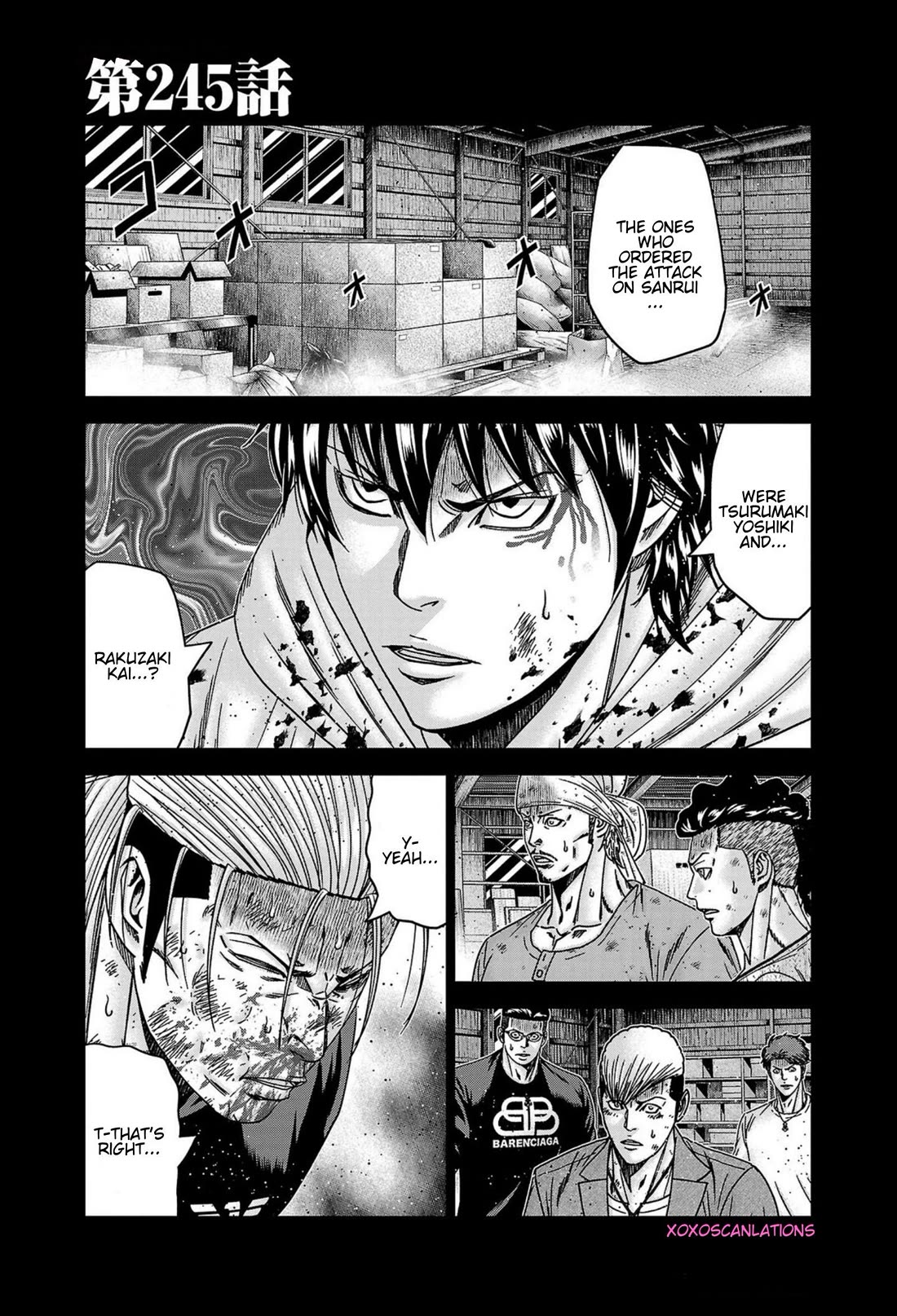 Out (Makoto Mizuta) chapter 245 page 1