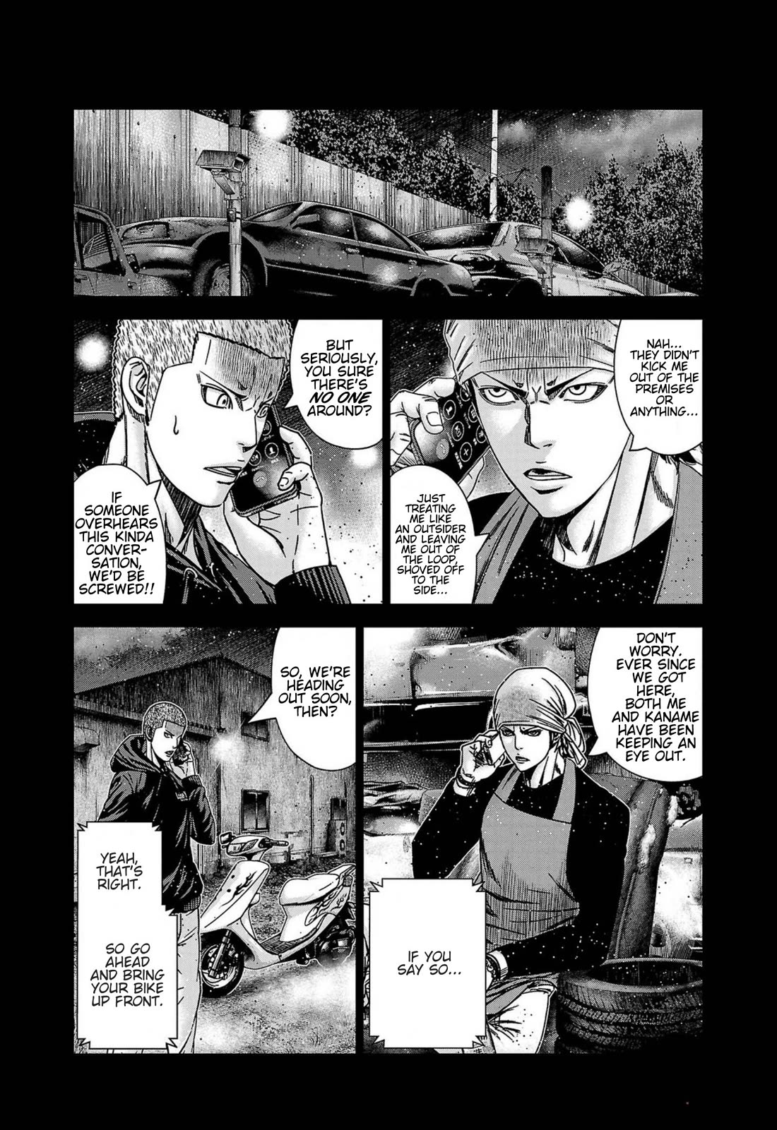 Out (Makoto Mizuta) chapter 249 page 9