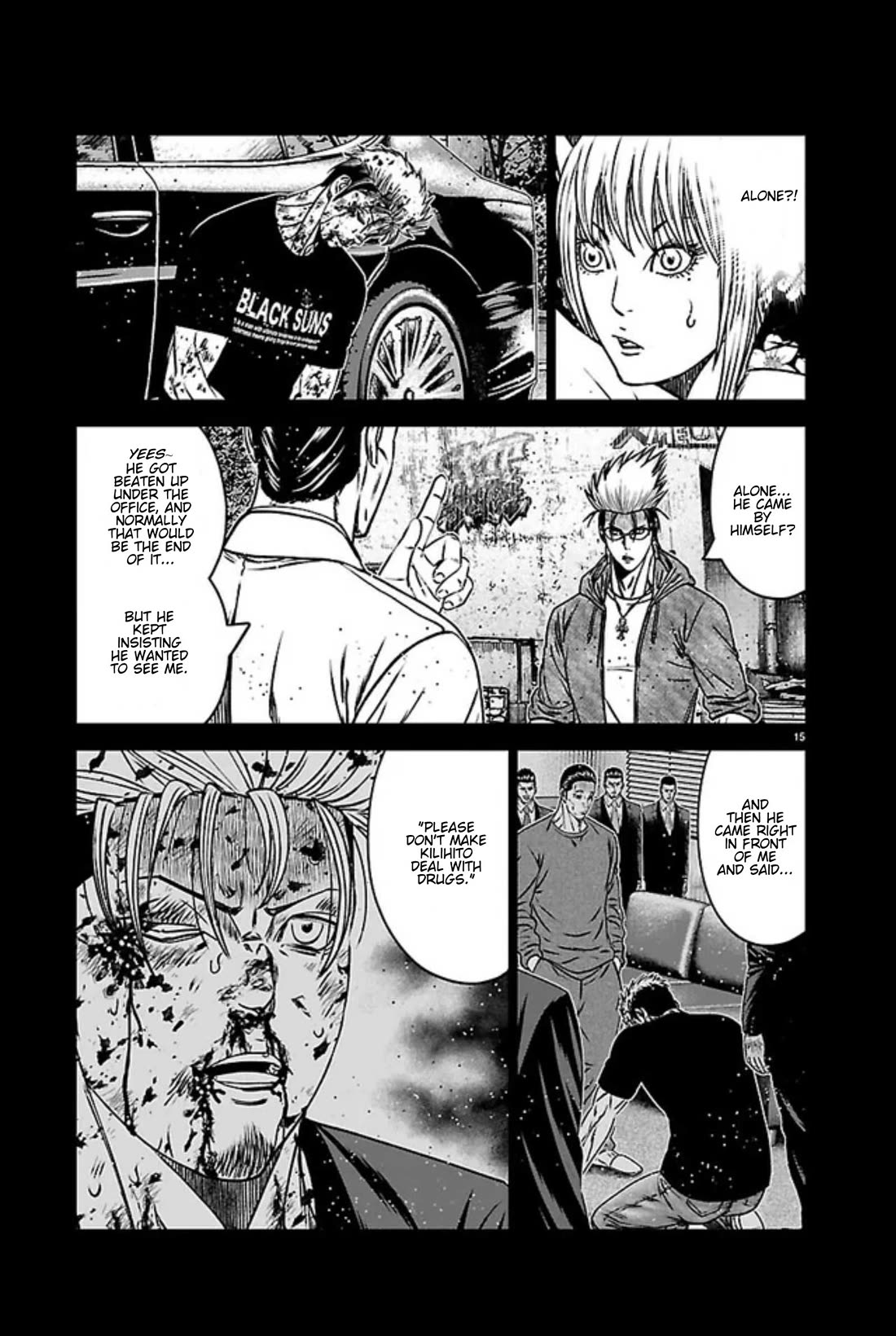 Out (Makoto Mizuta) chapter 272 page 15