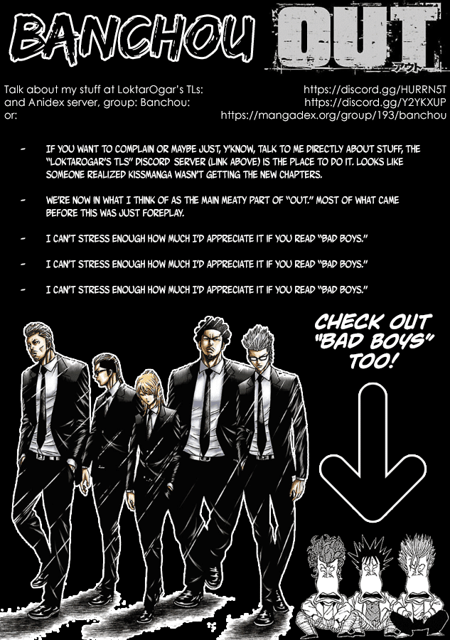 Out (Makoto Mizuta) chapter 82 page 1