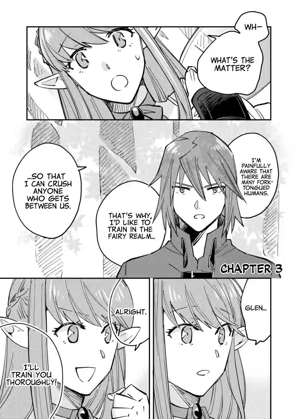 Outcast Adventurer's Second Chance ~Training in the Fairy World to Forge a Place to Belong~ chapter 3 page 1