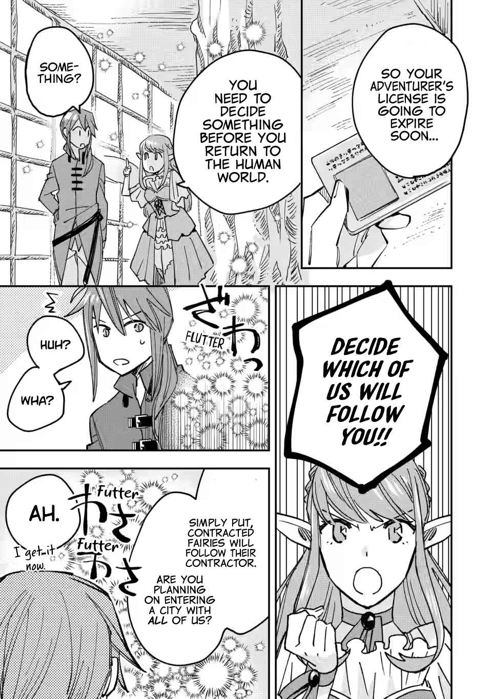 Outcast Adventurer's Second Chance ~Training in the Fairy World to Forge a Place to Belong~ chapter 3 page 23