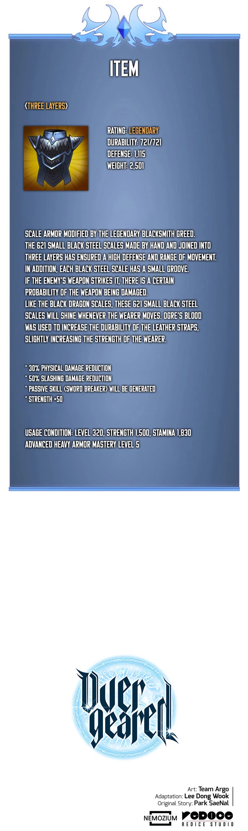 Overgeared (Team Argo) chapter 208 page 71