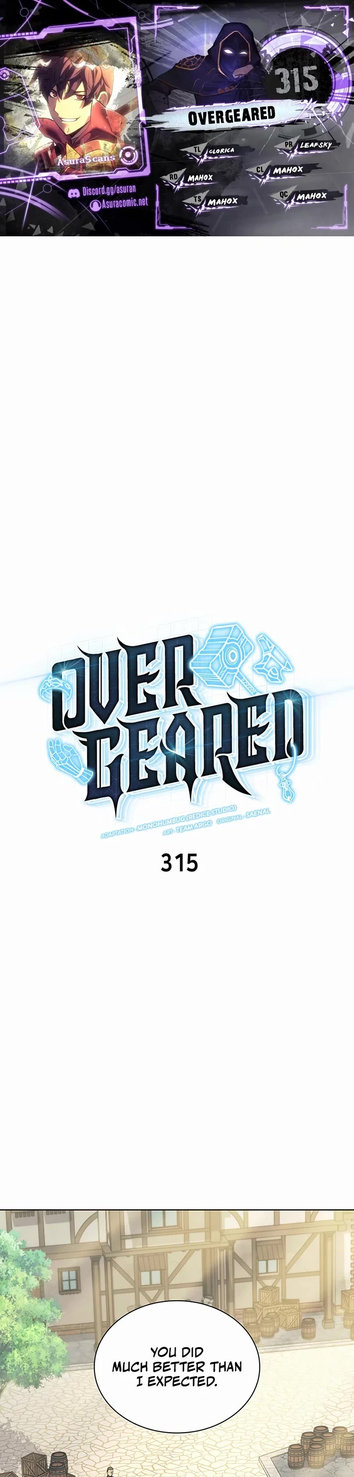 Overgeared (Team Argo) chapter 315 page 1