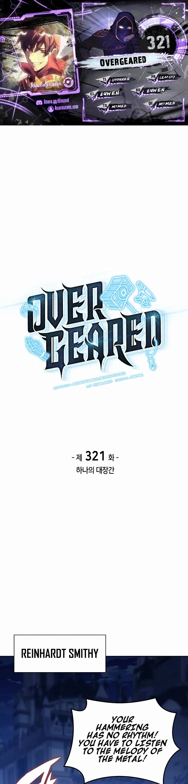 Overgeared (Team Argo) chapter 321 page 1
