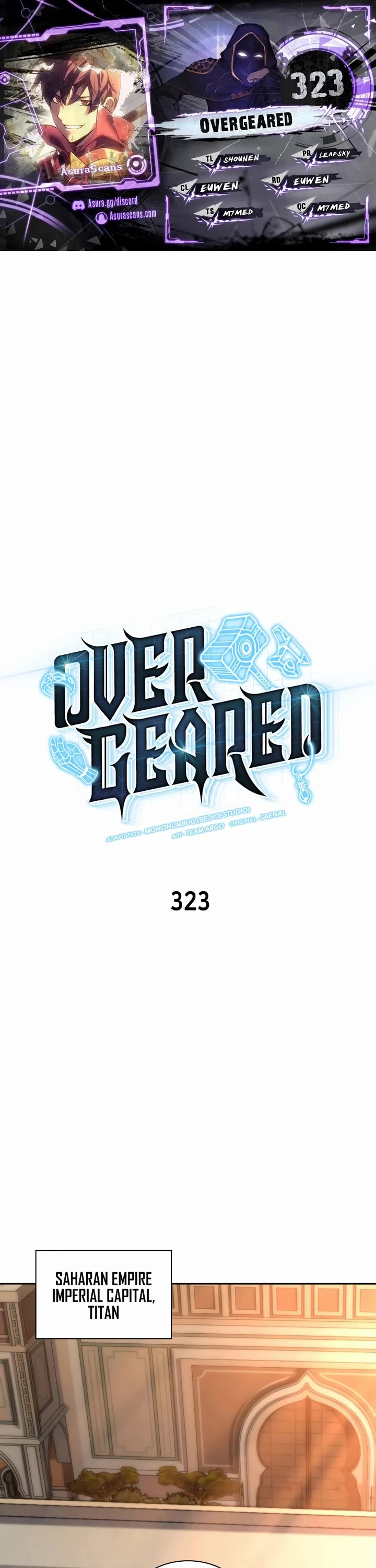 Overgeared (Team Argo) chapter 323 page 1