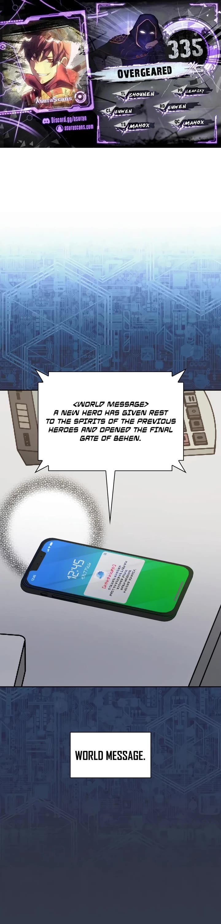 Overgeared (Team Argo) chapter 335 page 1