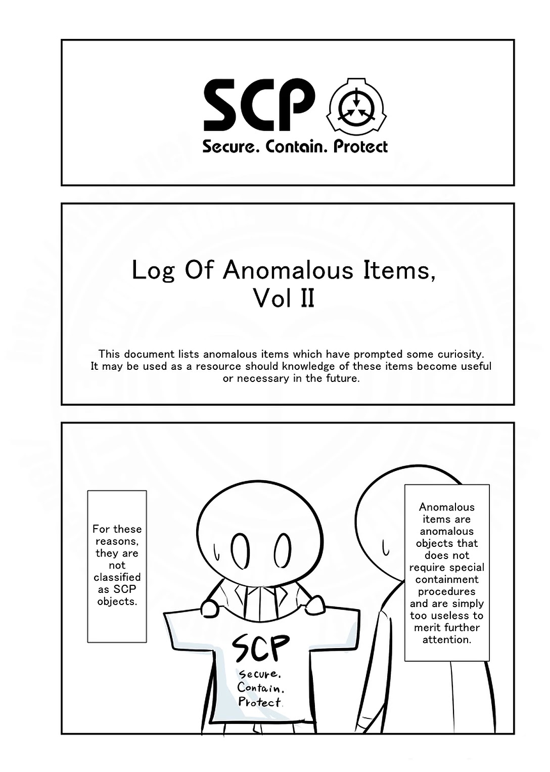 Oversimplified SCP chapter 153 page 1