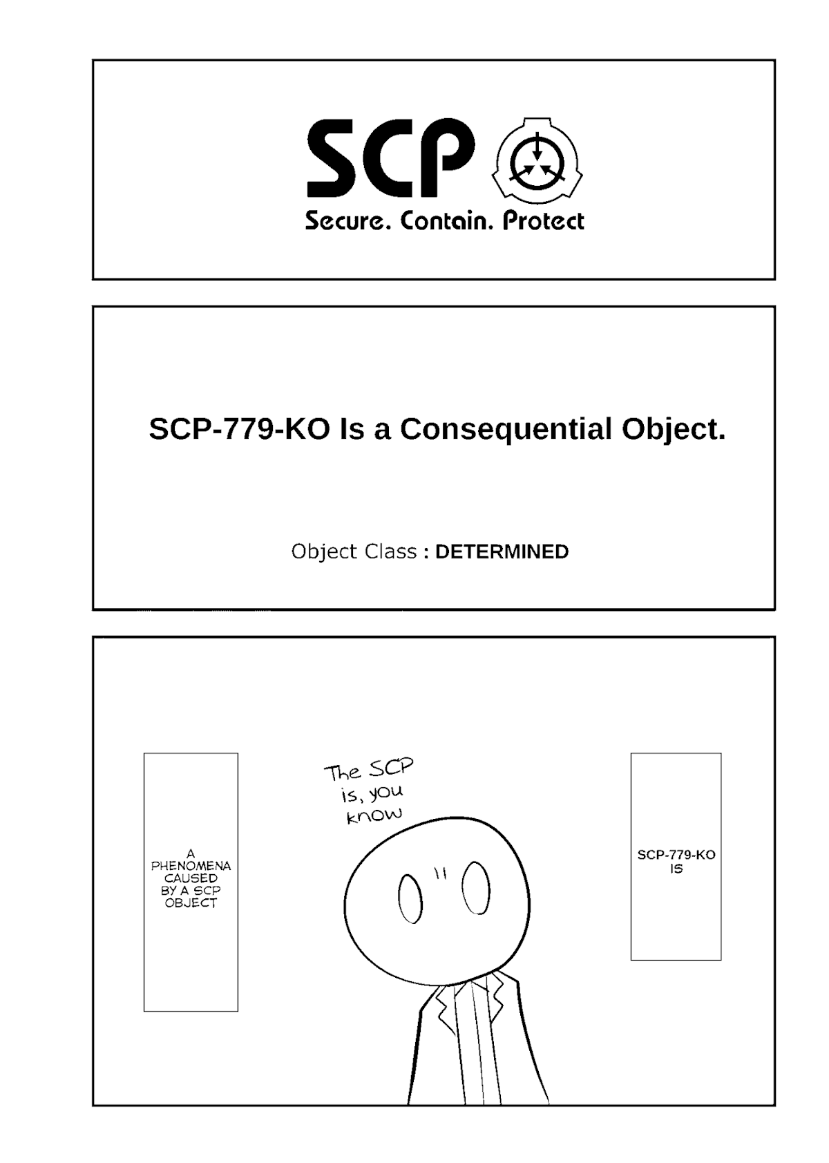 Oversimplified SCP chapter 170 page 1