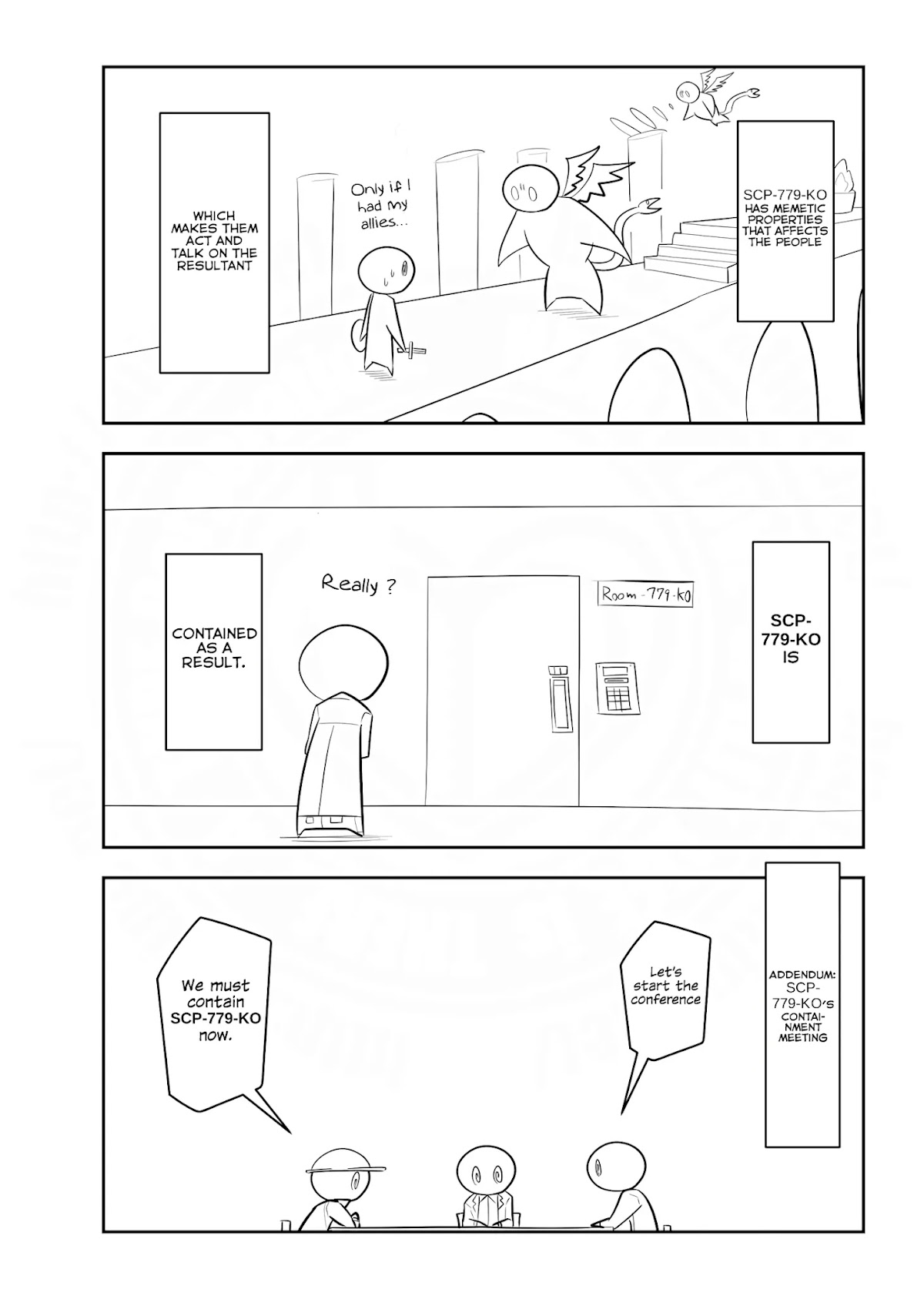 Oversimplified SCP chapter 170 page 2