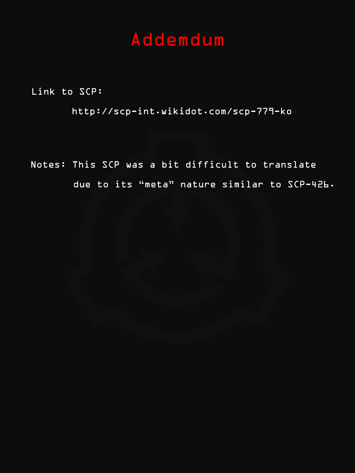 Oversimplified SCP chapter 170 page 6