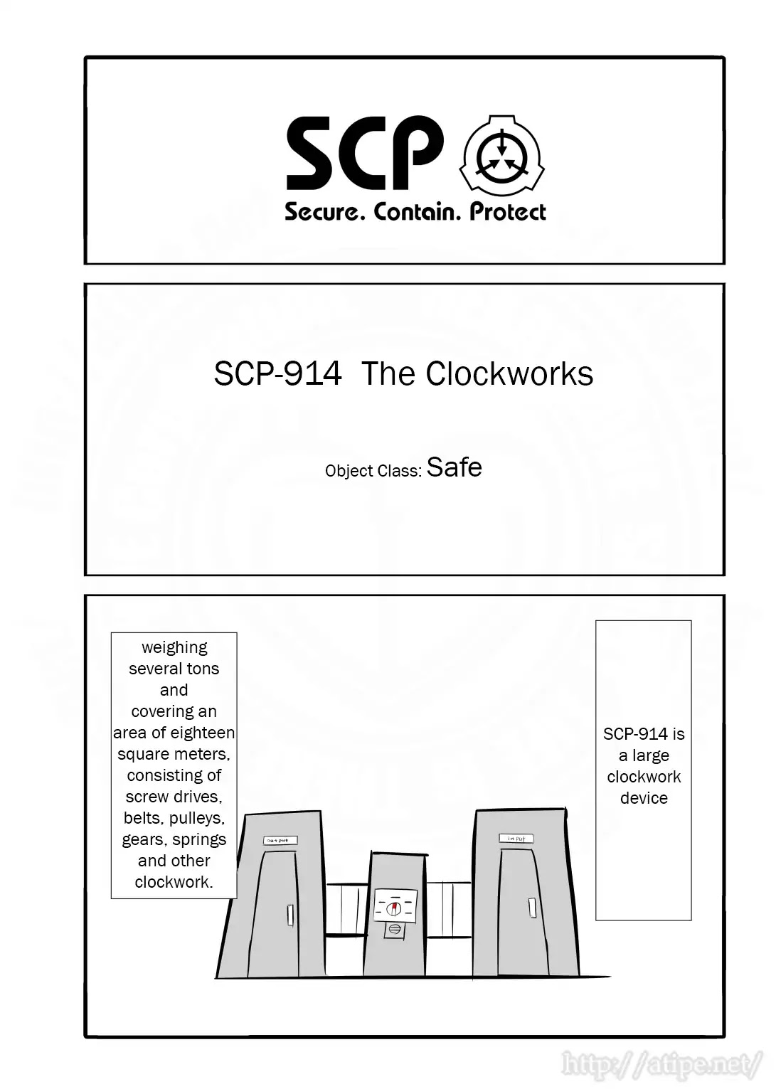 Oversimplified SCP chapter 3 page 1