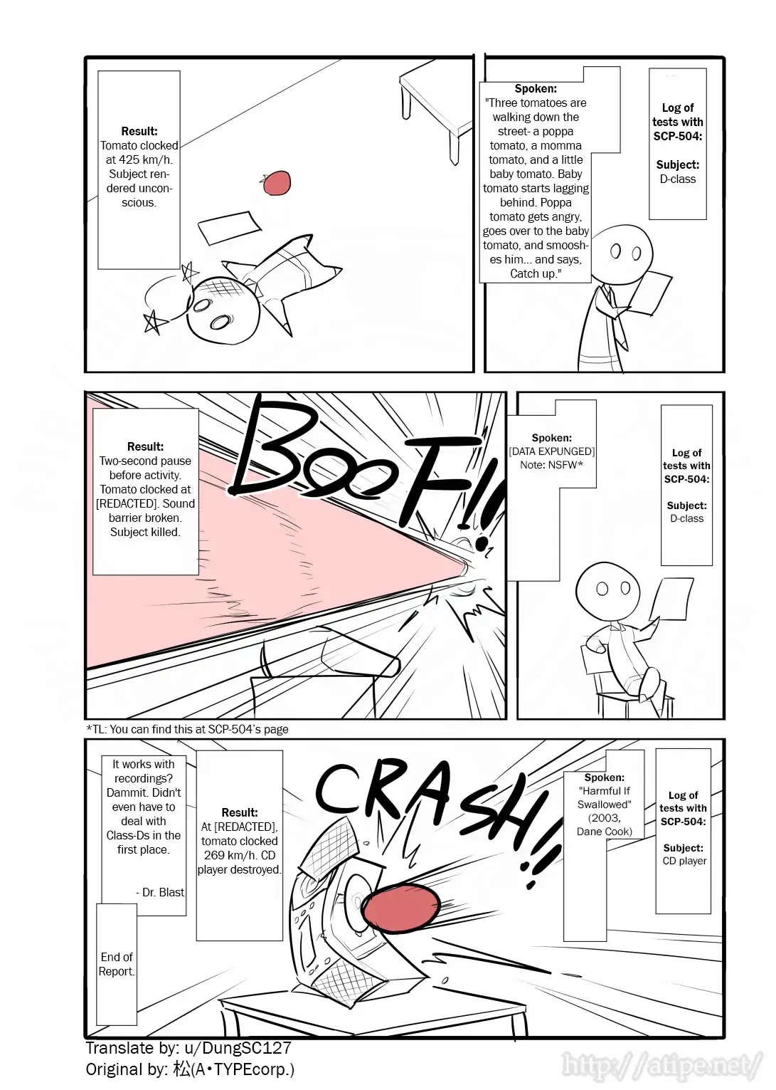 Oversimplified SCP chapter 5 page 4