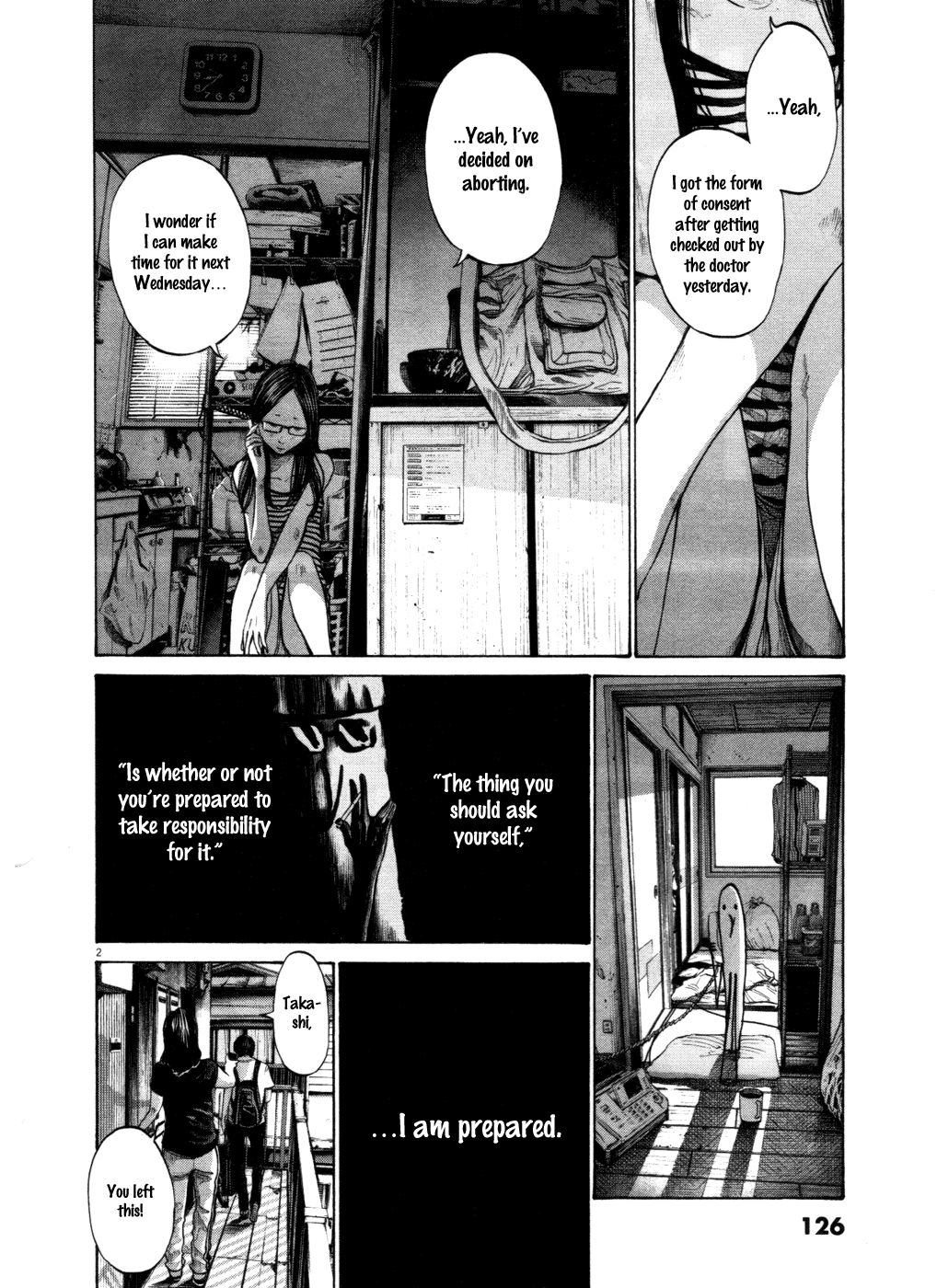 Oyasumi Punpun chapter 106 page 1