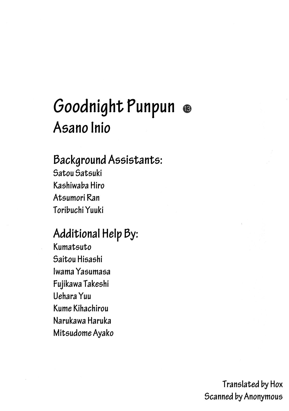 Oyasumi Punpun chapter 147 page 25