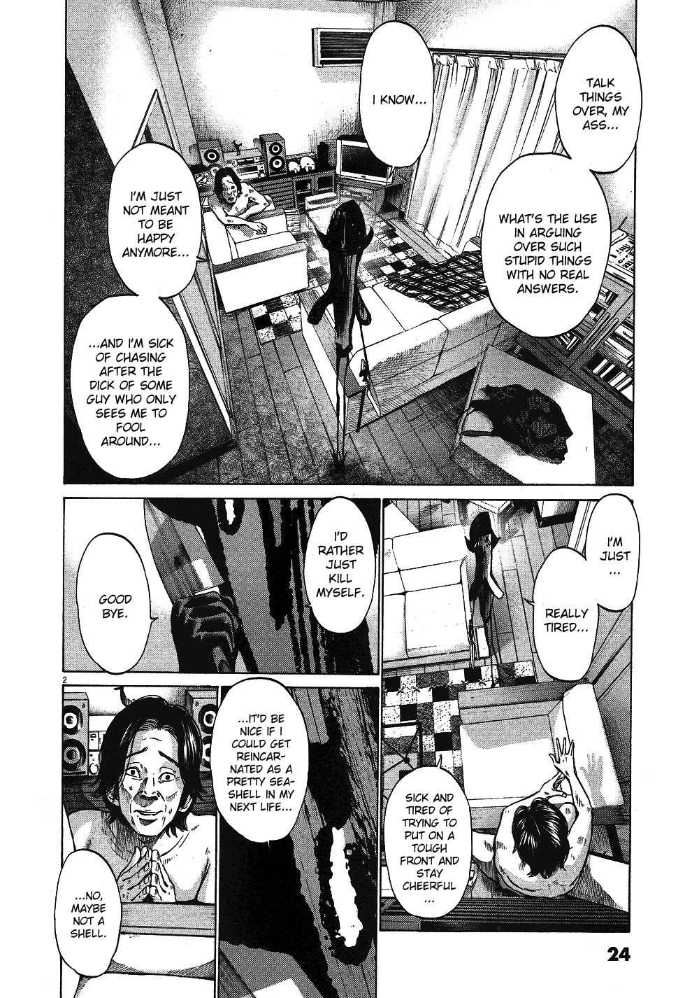 Oyasumi Punpun chapter 58 page 2