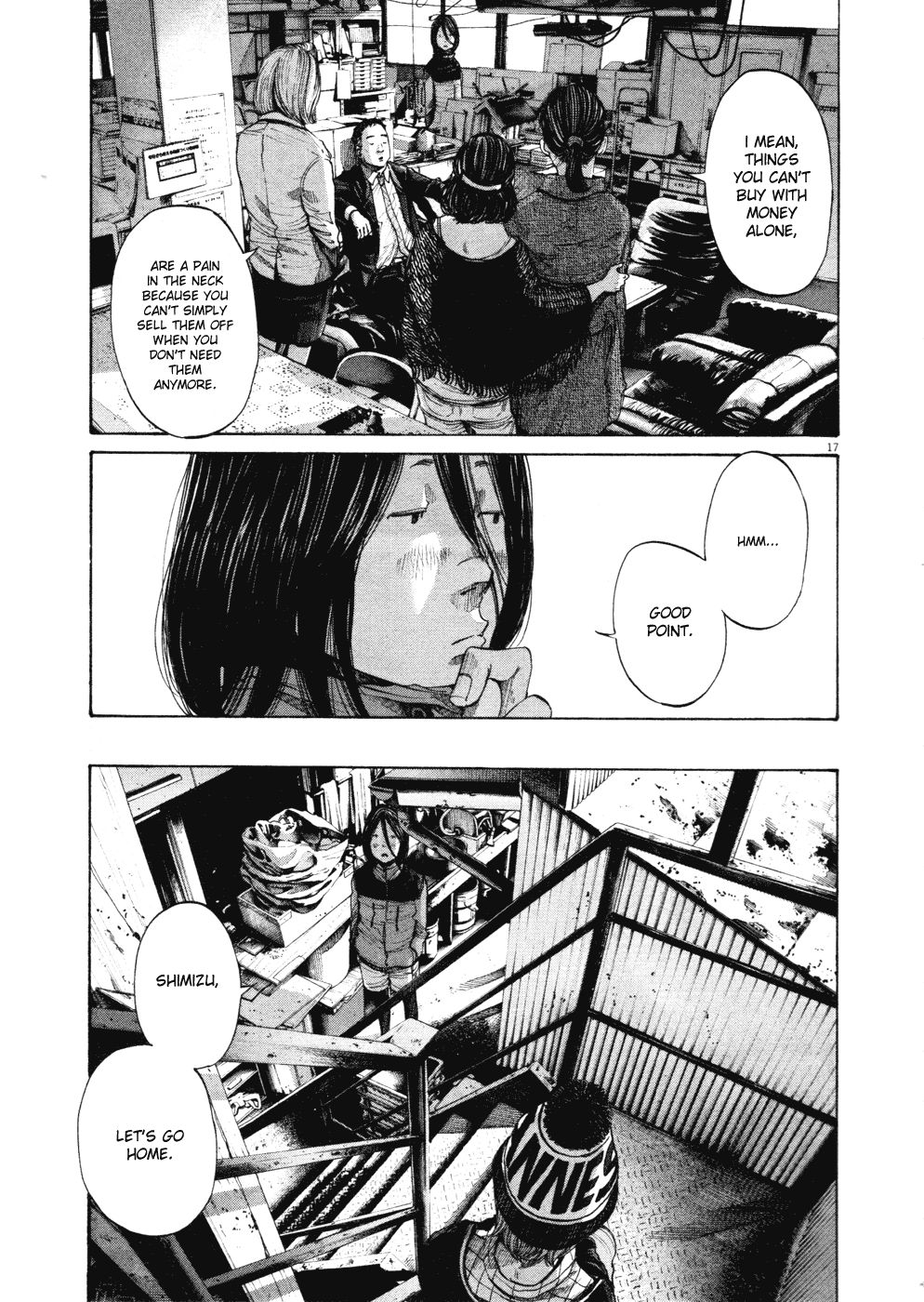 Oyasumi Punpun chapter 95 page 15