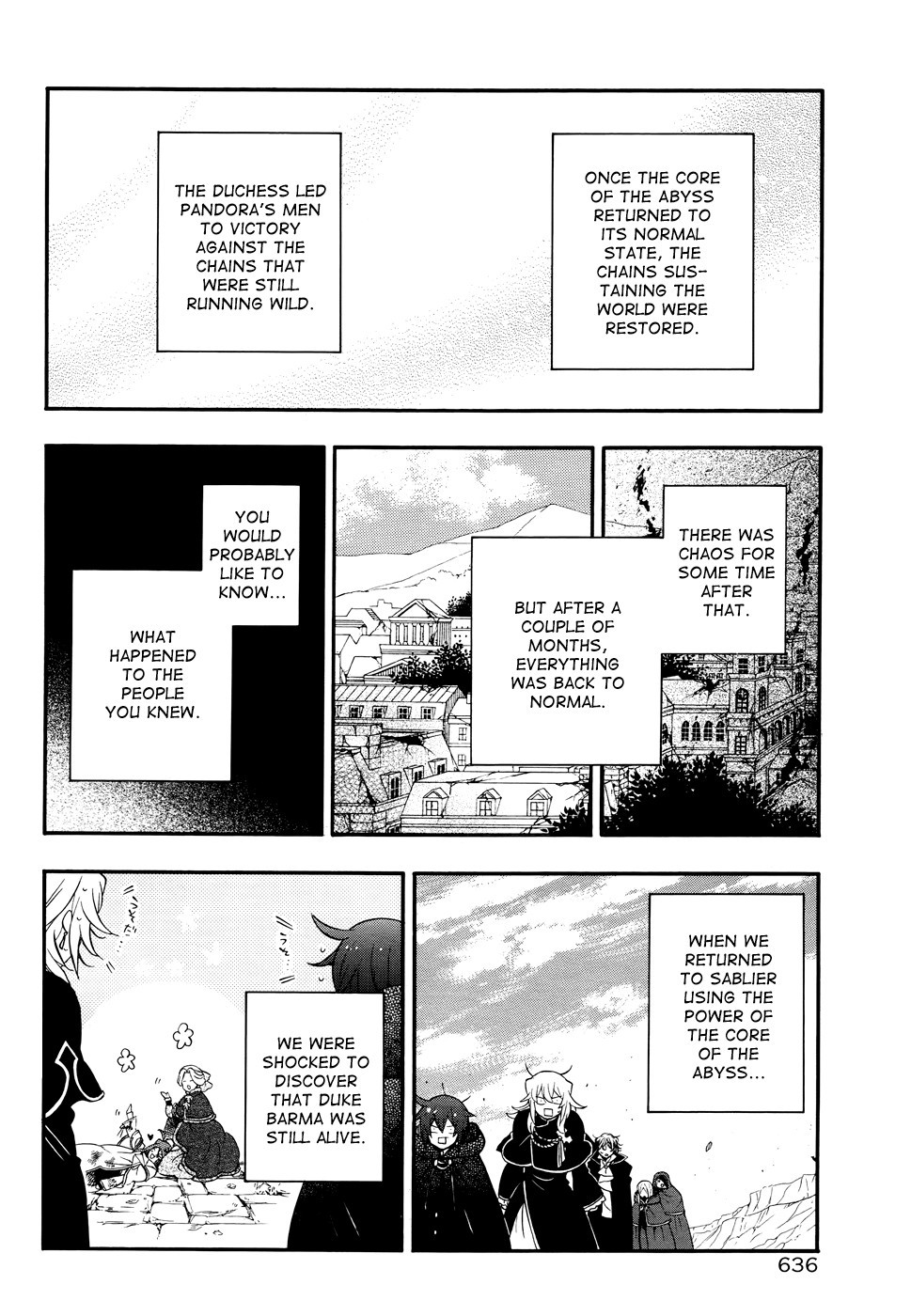 Pandora Hearts chapter 104 page 73