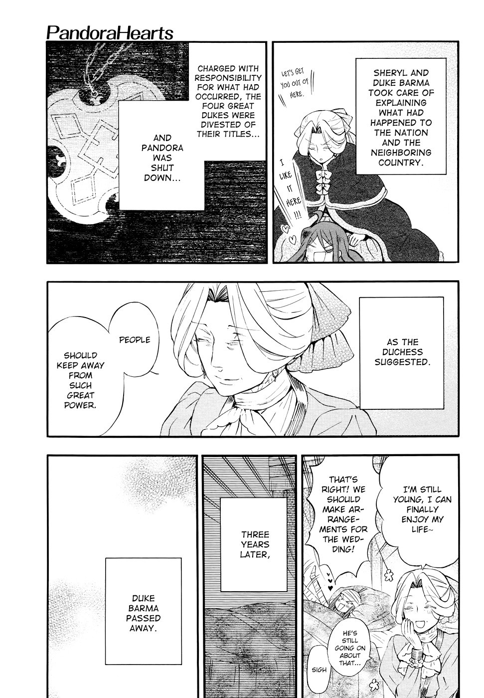 Pandora Hearts chapter 104 page 74