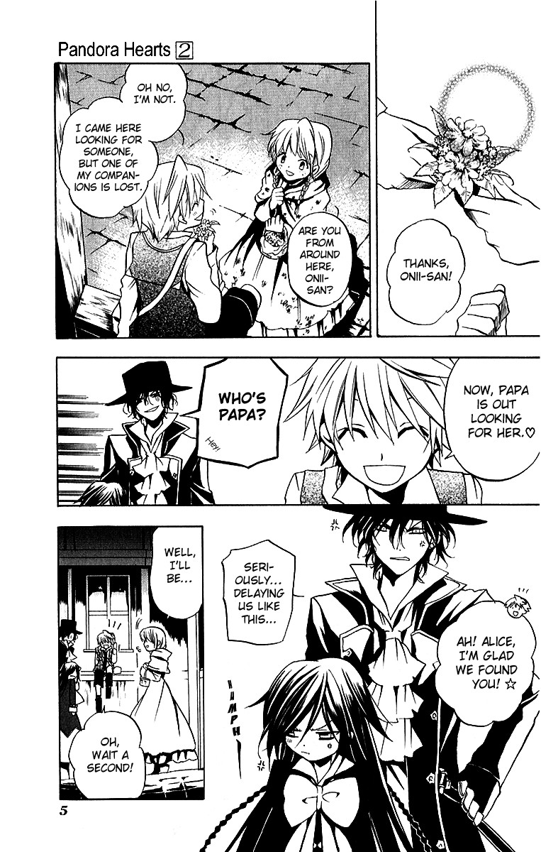 Pandora Hearts chapter 5 page 7