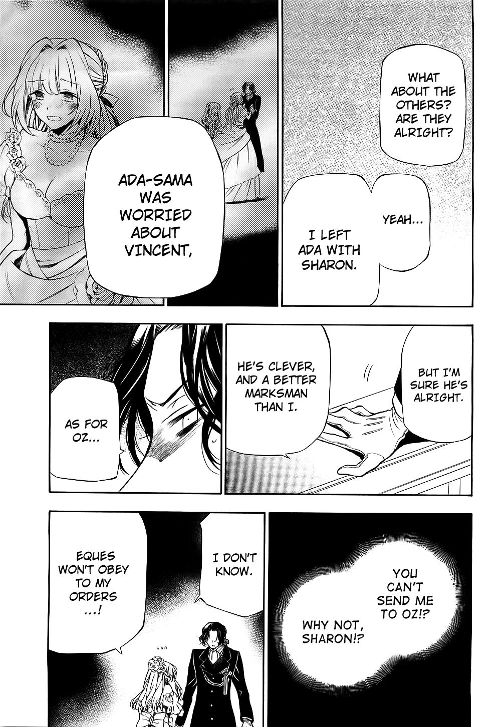 Pandora Hearts chapter 53 page 34