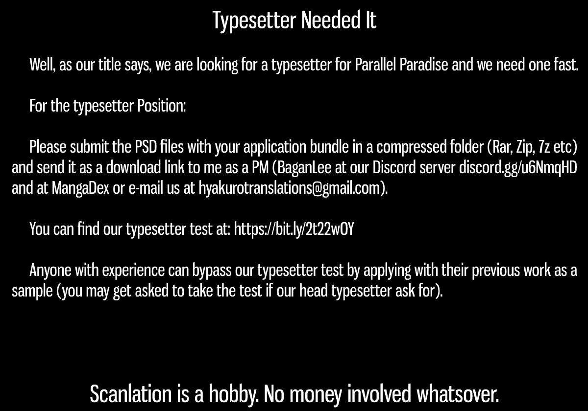 Parallel Paradise chapter 96 page 1