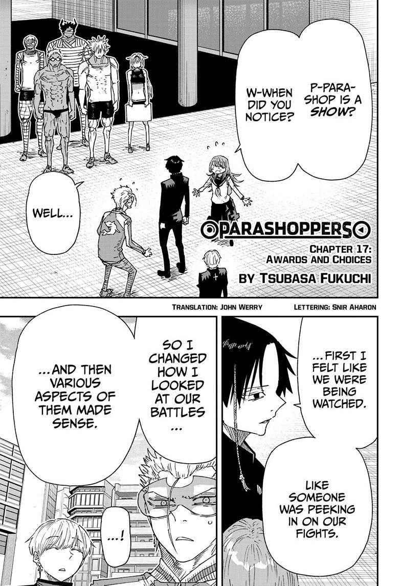 Parashoppers chapter 17 page 1