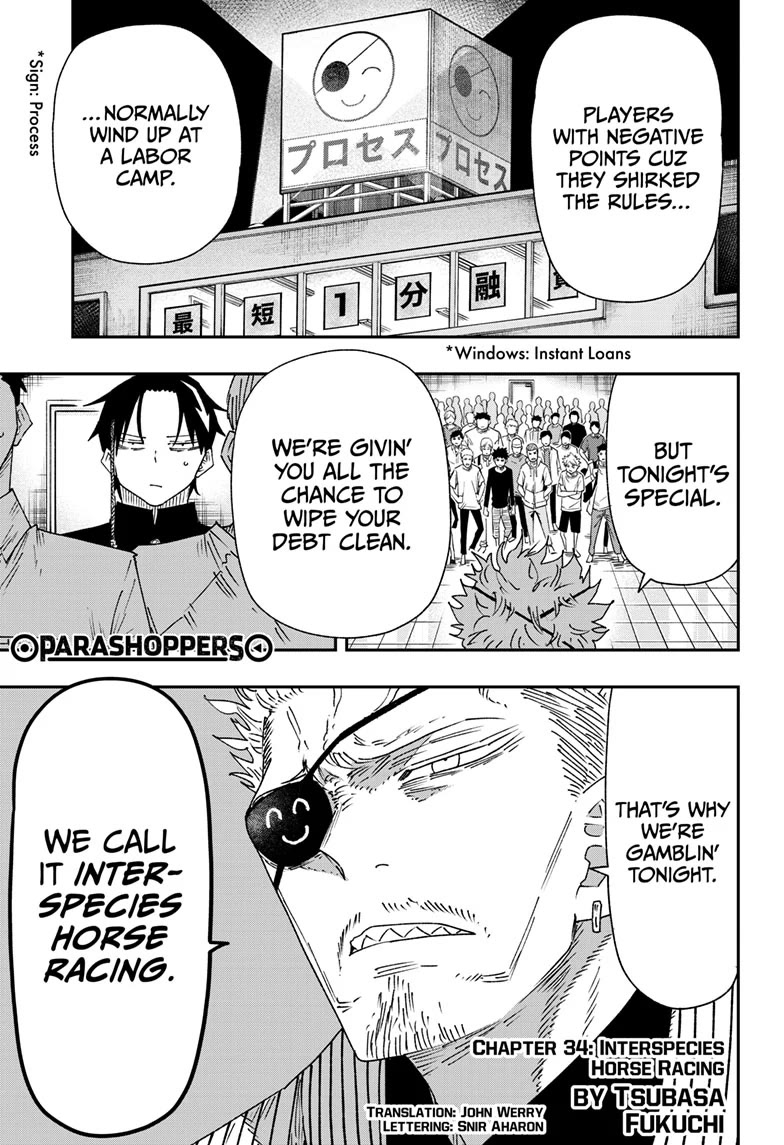 Parashoppers chapter 34 page 1