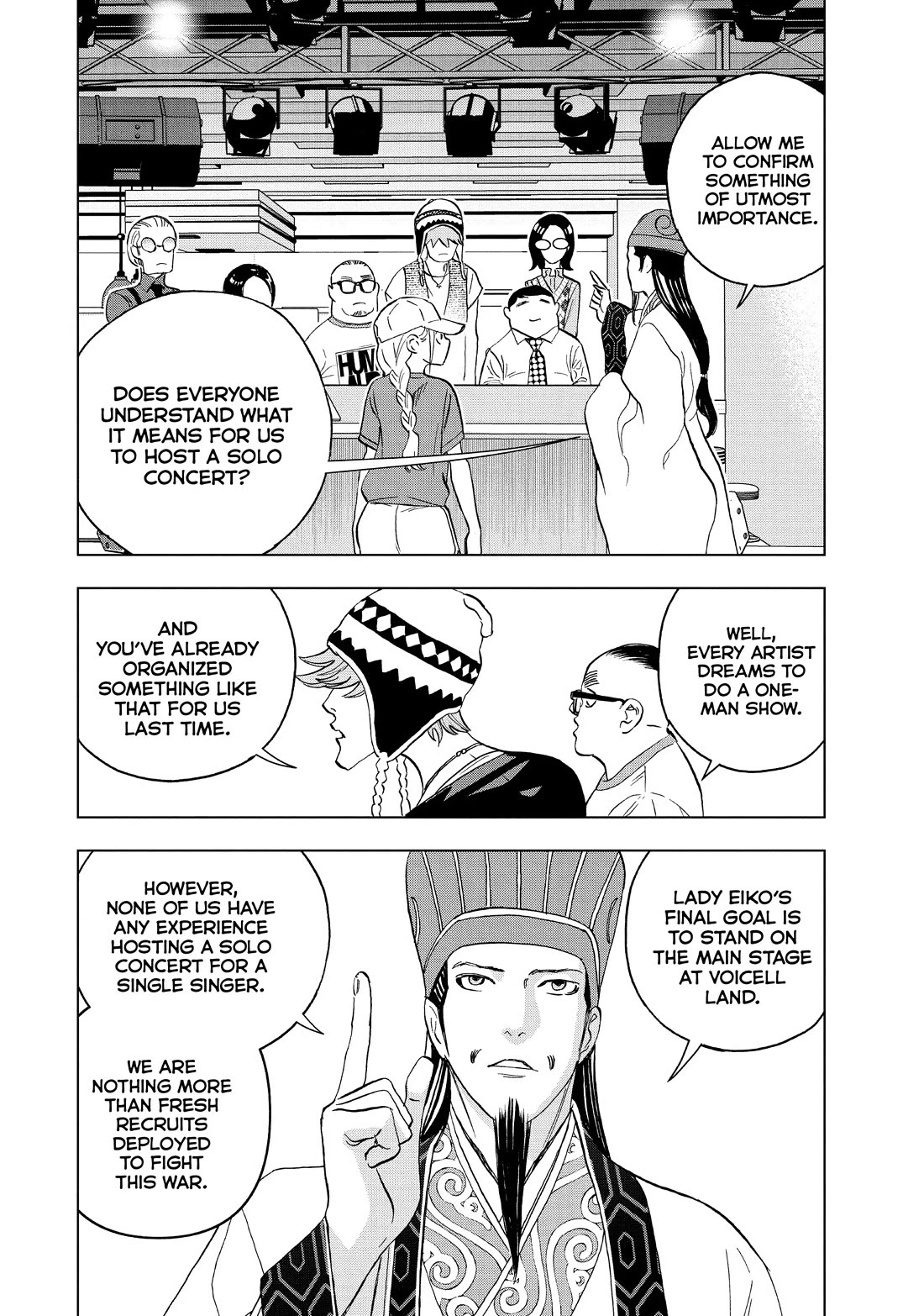 Paripi Koumei chapter 112 page 2