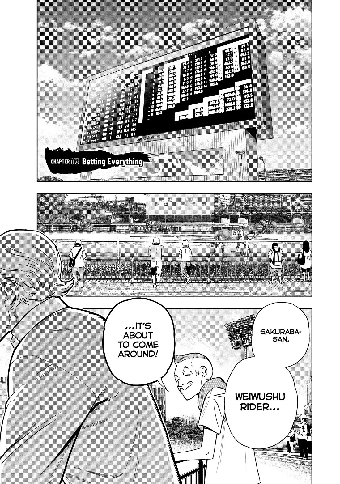 Paripi Koumei chapter 113 page 1