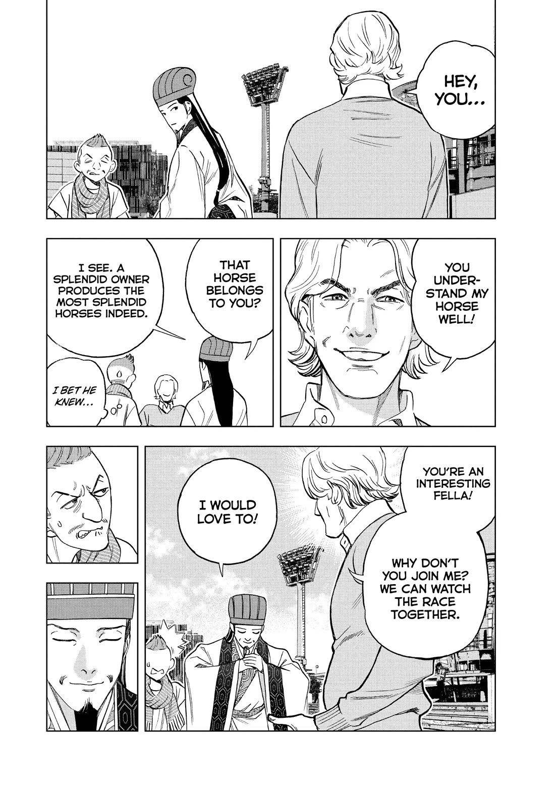Paripi Koumei chapter 113 page 10