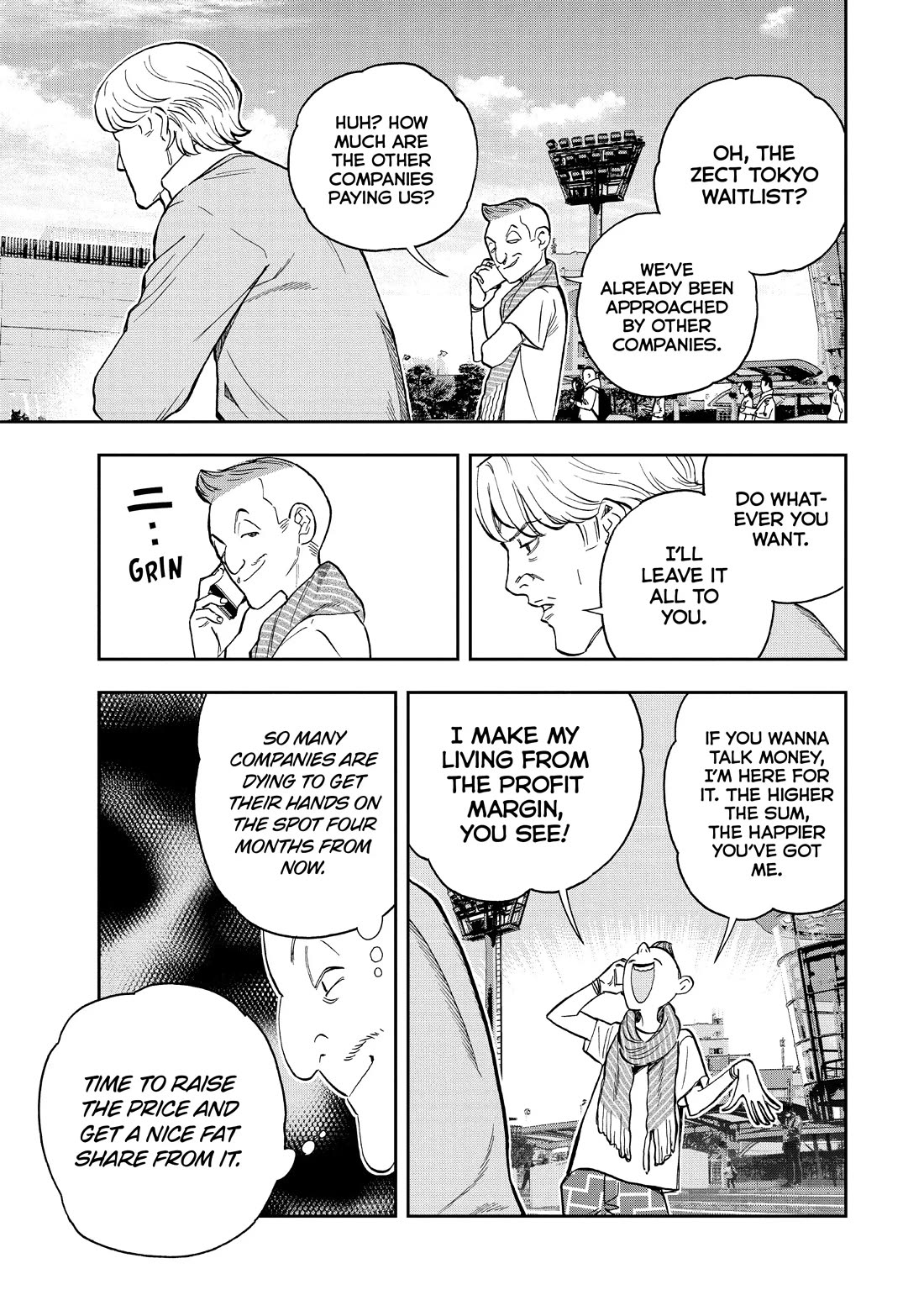 Paripi Koumei chapter 113 page 3