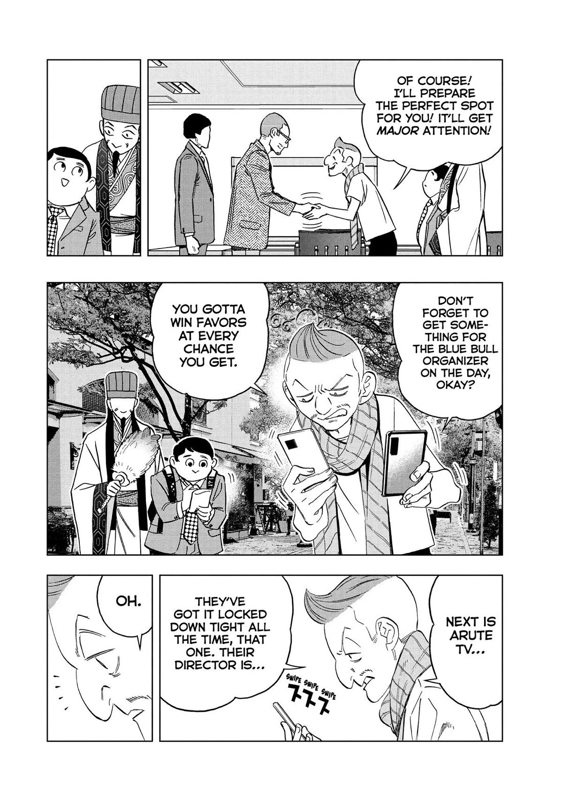 Paripi Koumei chapter 129 page 10