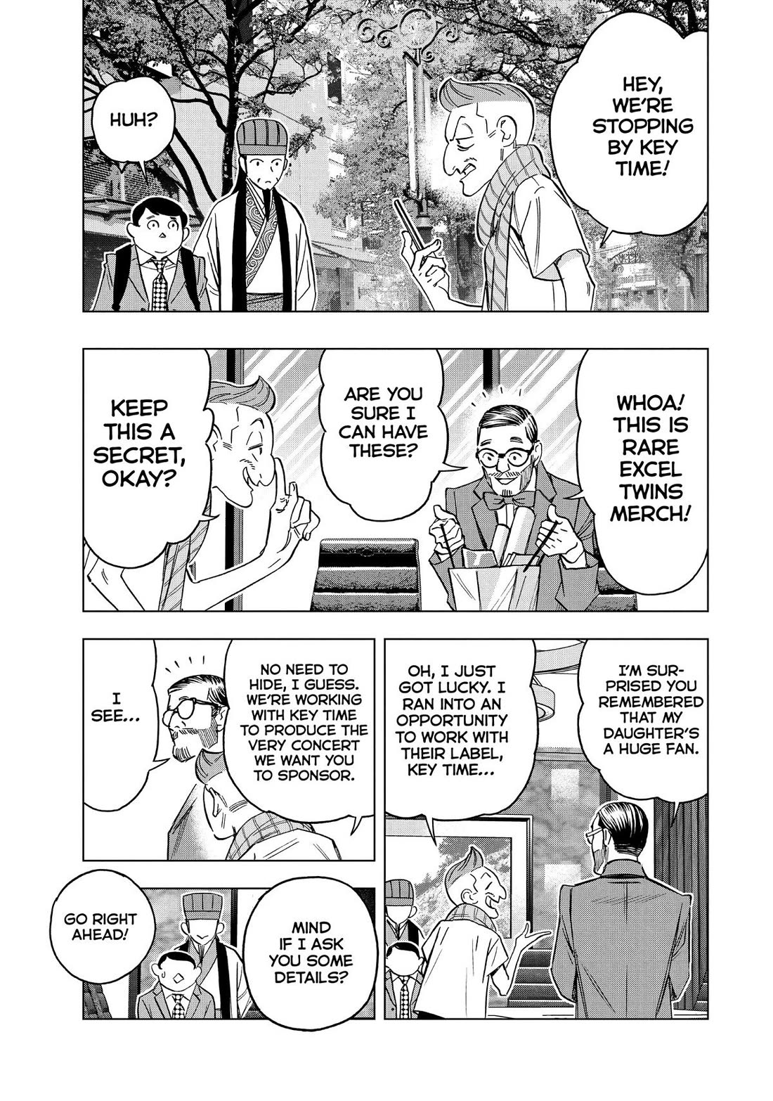 Paripi Koumei chapter 129 page 11