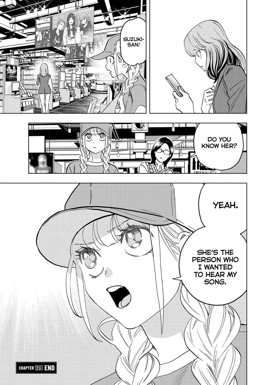 Paripi Koumei chapter 129 page 17