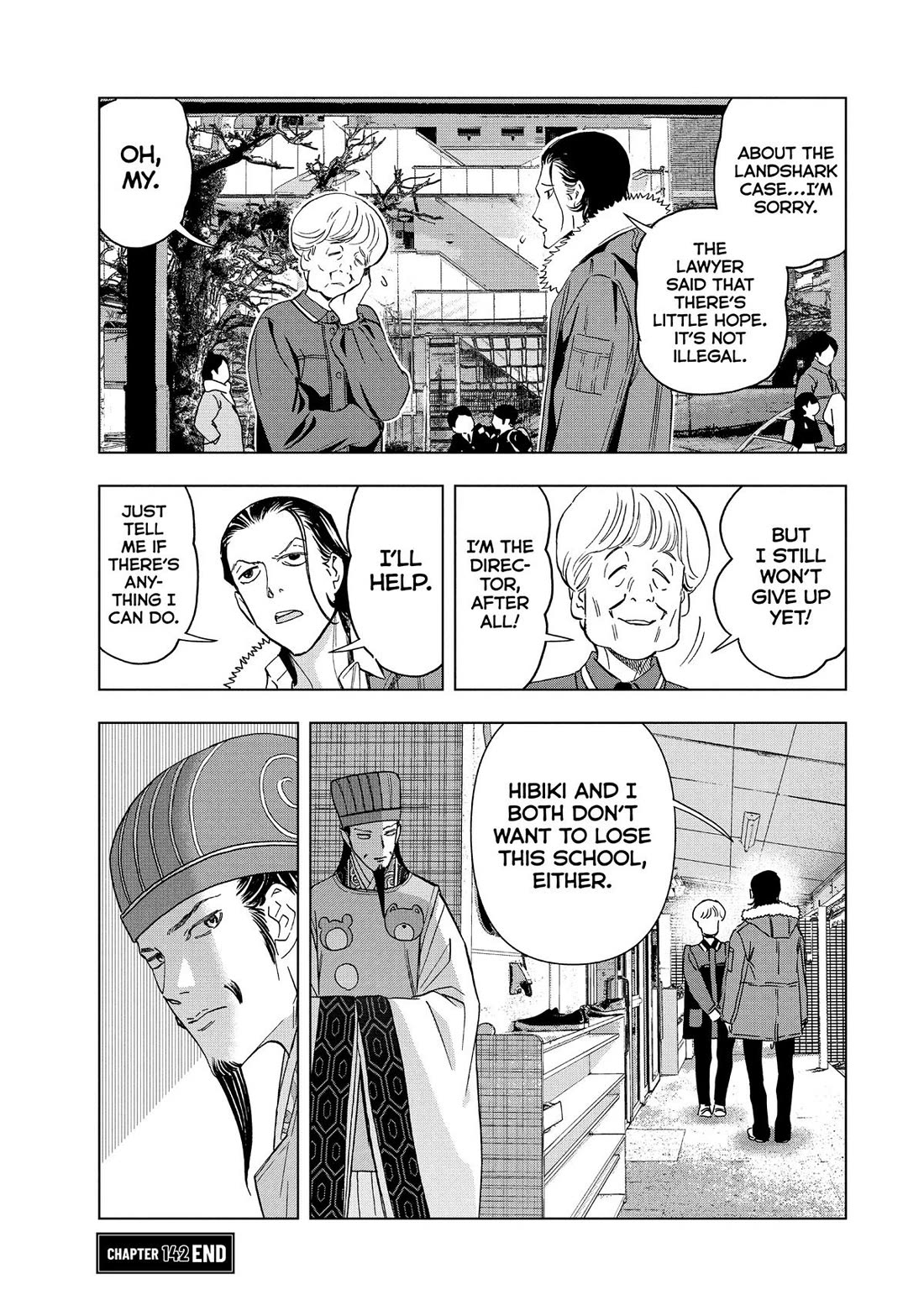 Paripi Koumei chapter 142 page 17