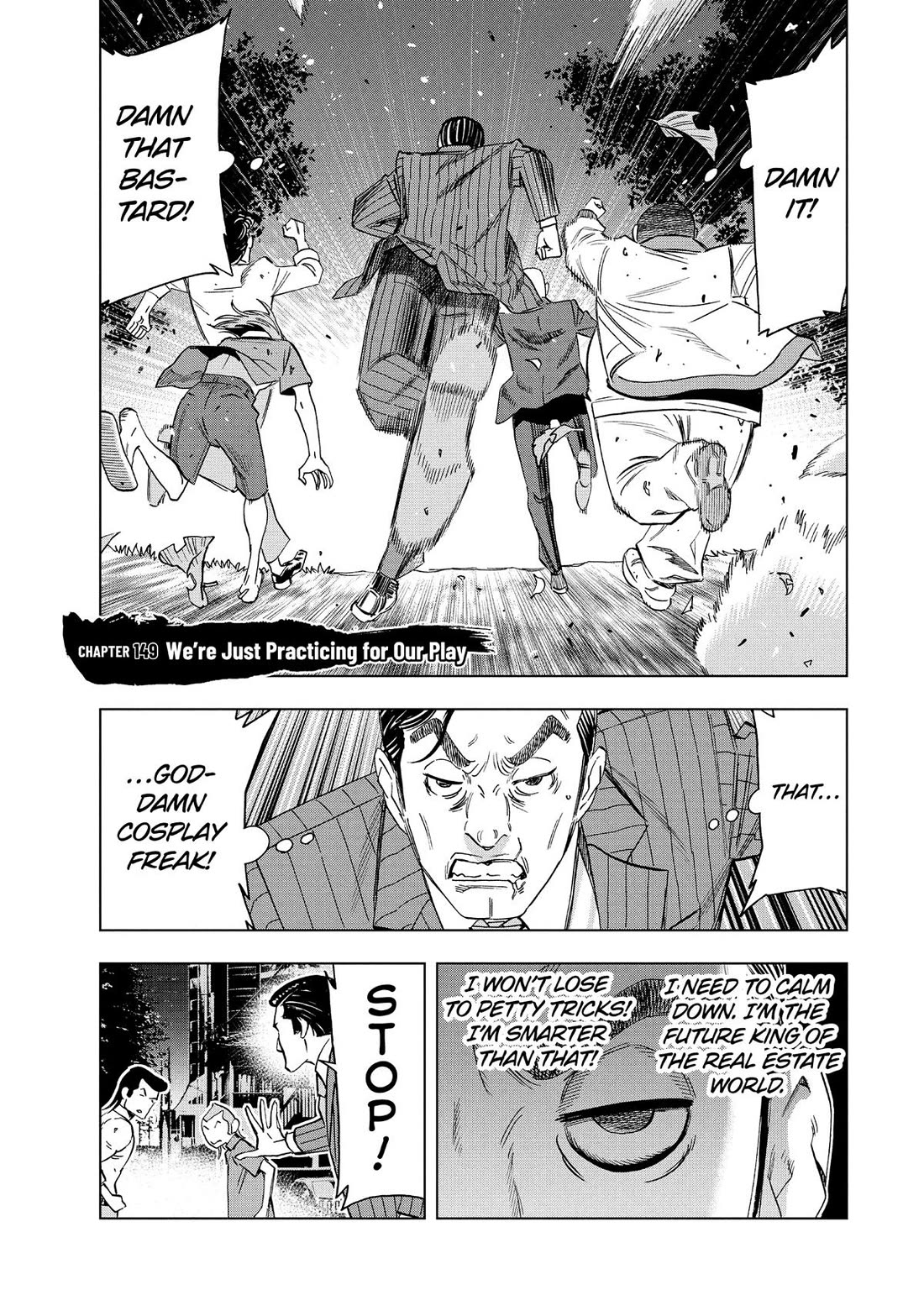 Paripi Koumei chapter 149 page 1