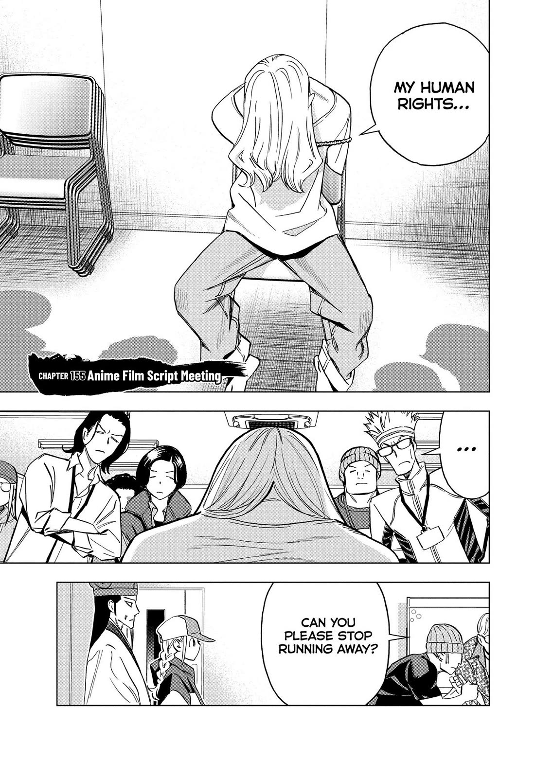 Paripi Koumei chapter 155 page 1