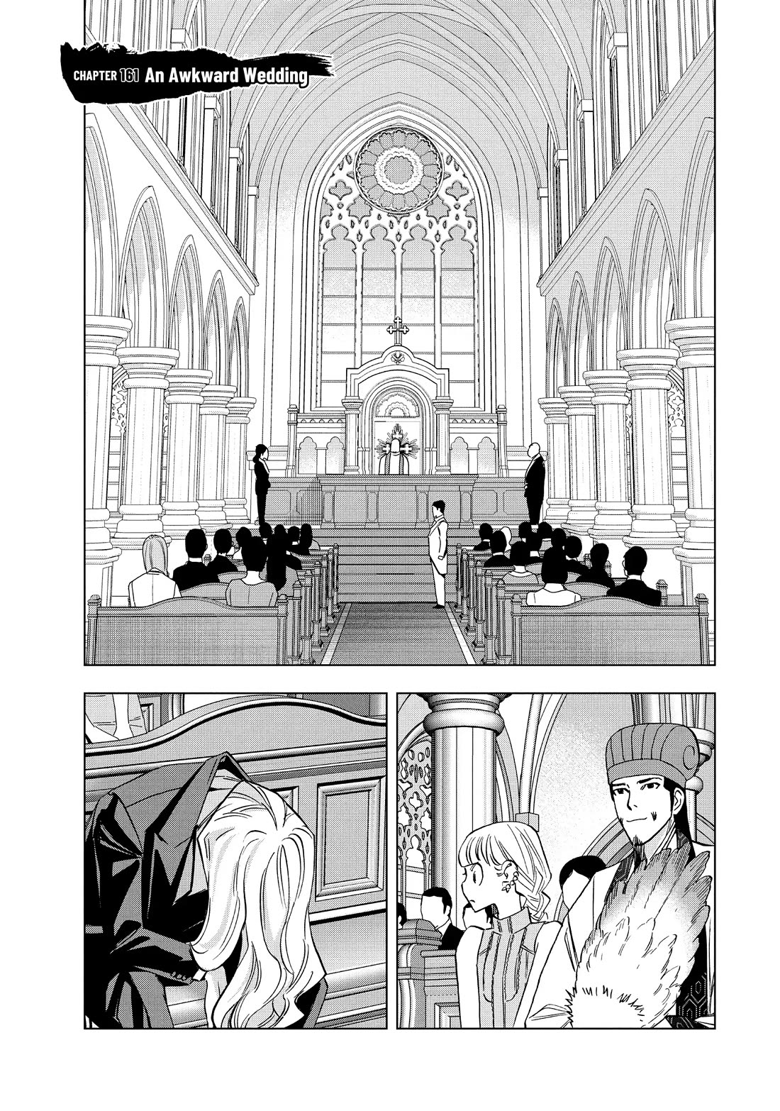 Paripi Koumei chapter 161 page 1