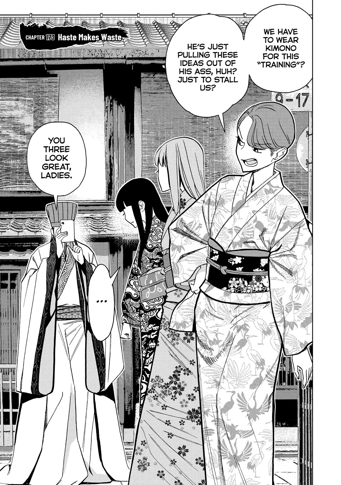 Paripi Koumei chapter 173 page 1