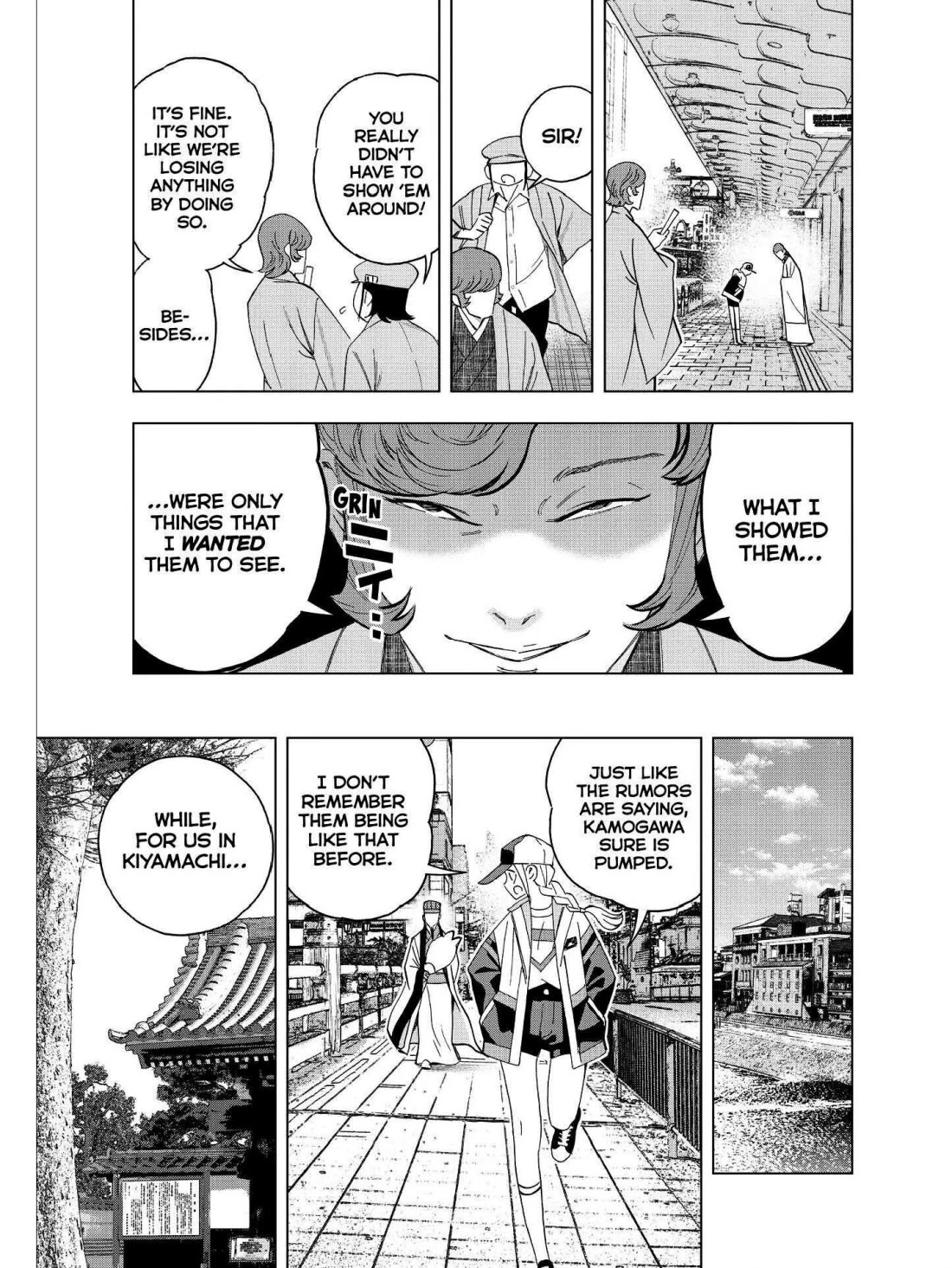 Paripi Koumei chapter 43 page 10