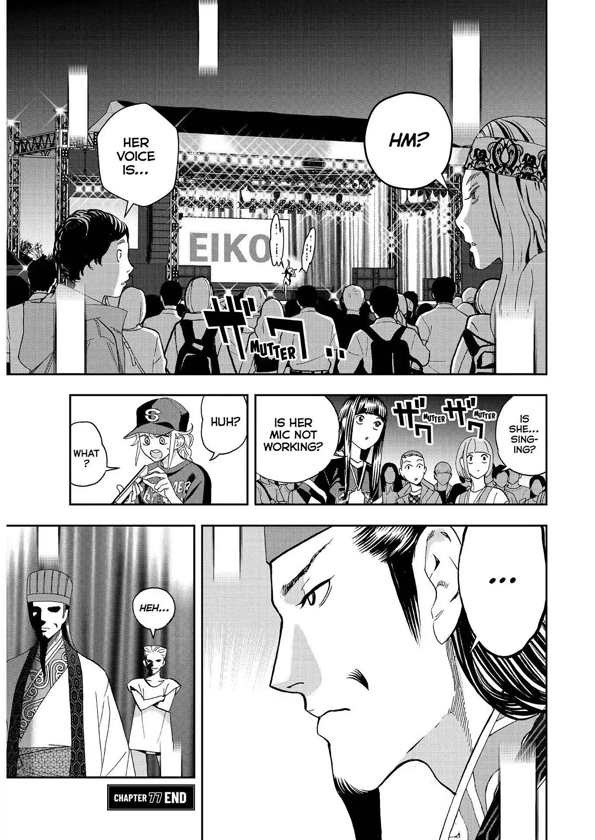 Paripi Koumei chapter 77 page 15