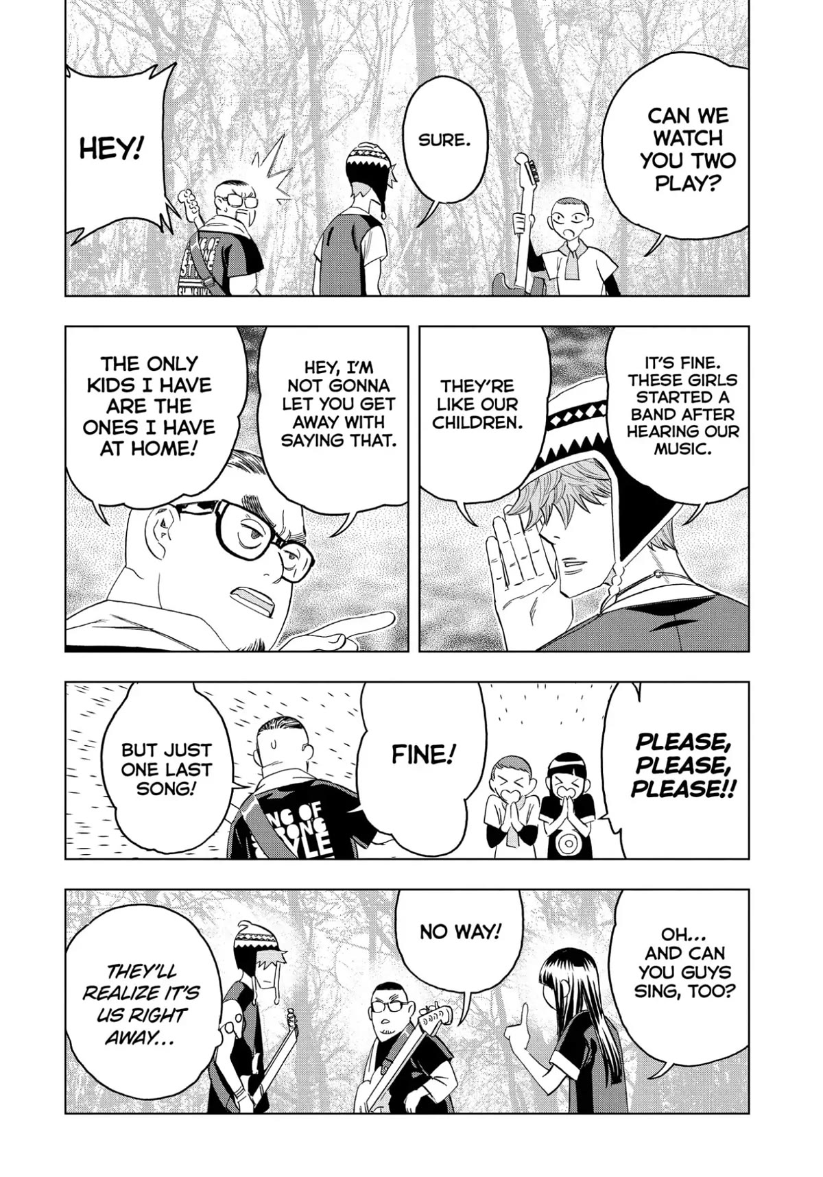 Paripi Koumei chapter 87 page 4