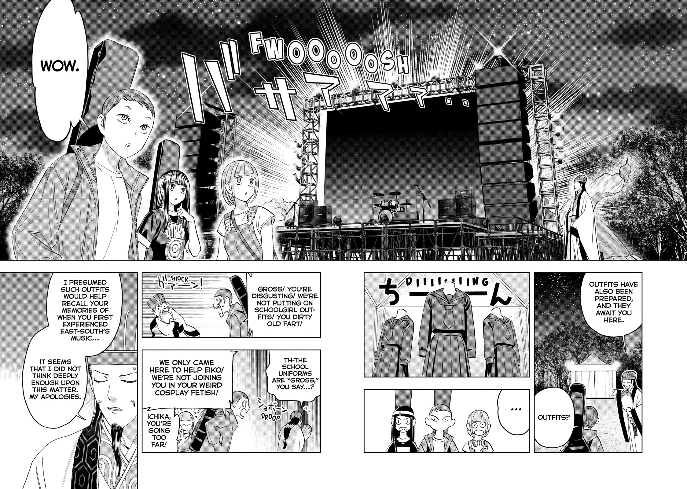 Paripi Koumei chapter 93 page 10