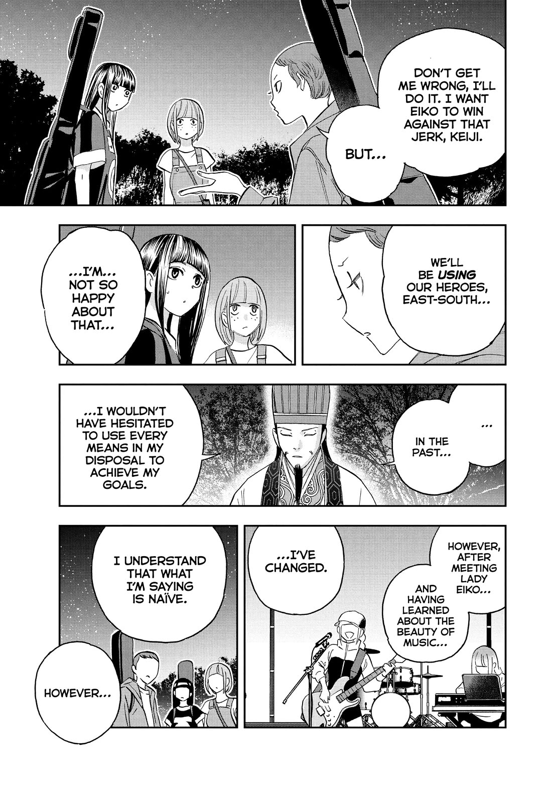 Paripi Koumei chapter 93 page 12