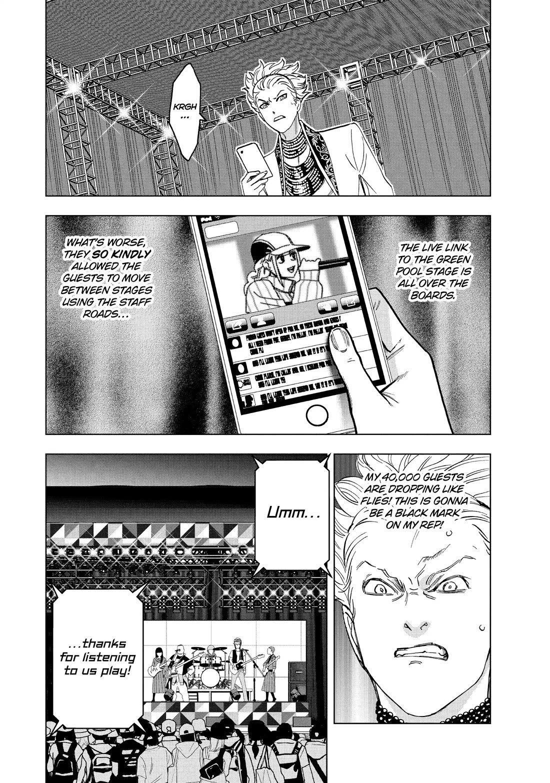 Paripi Koumei chapter 99 page 15