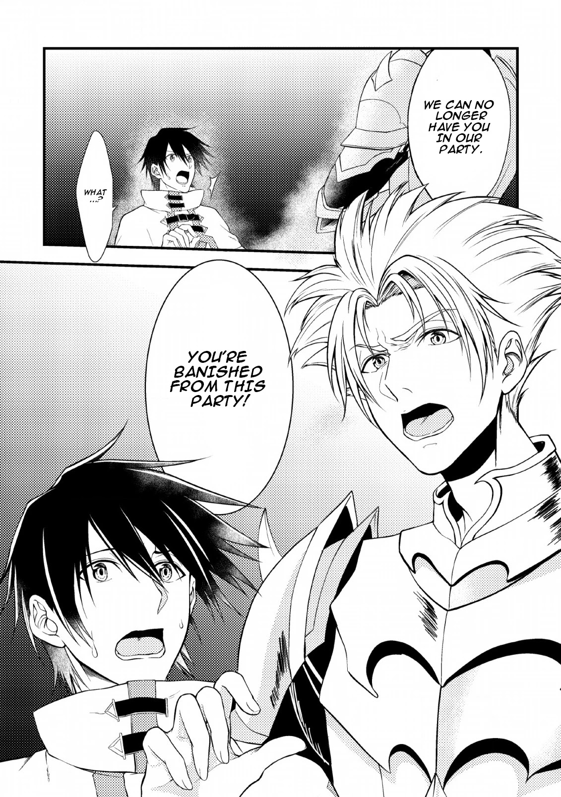 Party kara Tsuihou Sareta Sono Chiyushi, Jitsu wa Saikyou Nitsuki chapter 1 page 2